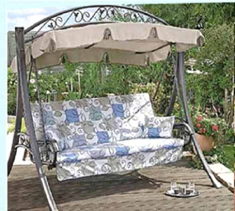 DELUXE 3-SEATER SWING BENCH/BED