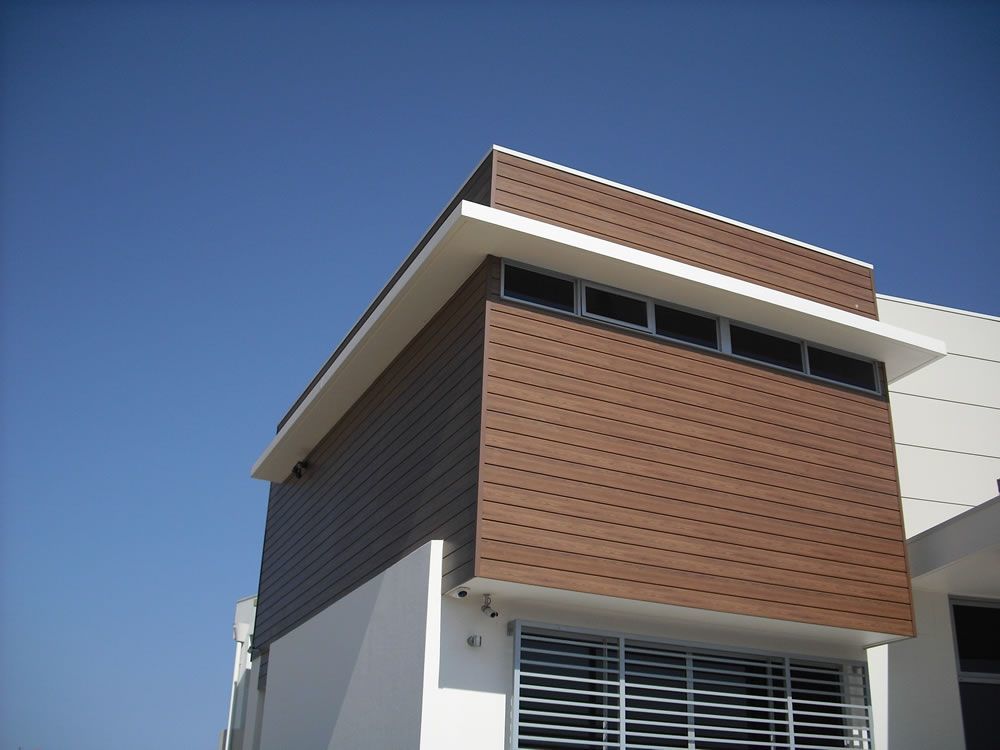 Outdoor WPC Acoustic Panel B1 Fireproof Sound Absorption Cladding