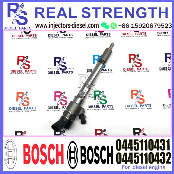 Diesel Fuel Injector Assy 0445 110 431 0445110432 Electric Fuel Injector 0445110431 For JAC