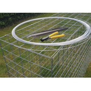 Anti rouille galvanisé Gabions de maillage soudé pour la protection de pente