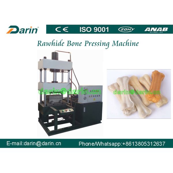 Osso de cão pressionado da pele dos peixes do couro cru que faz a máquina de aço inoxidável