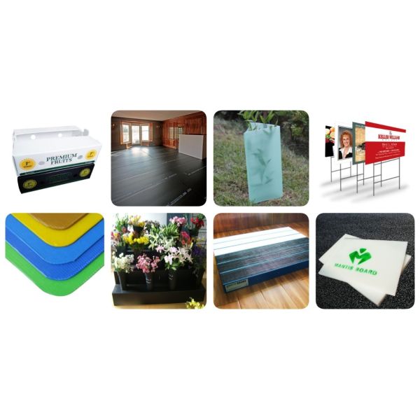 2–12 mm Corflute Sheet Lightweight Waterproof Durable Polypropylene Corrugated Plastic Board for Signage Packaging Construction Protection Custom Size Thickness Color Printing Available