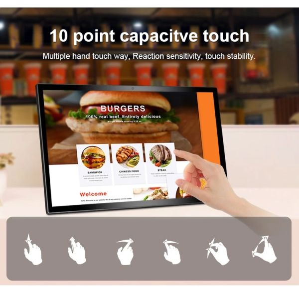NFC RJ45 планшетный компьютер Android All In One Android планшетный компьютер настенный компьютер