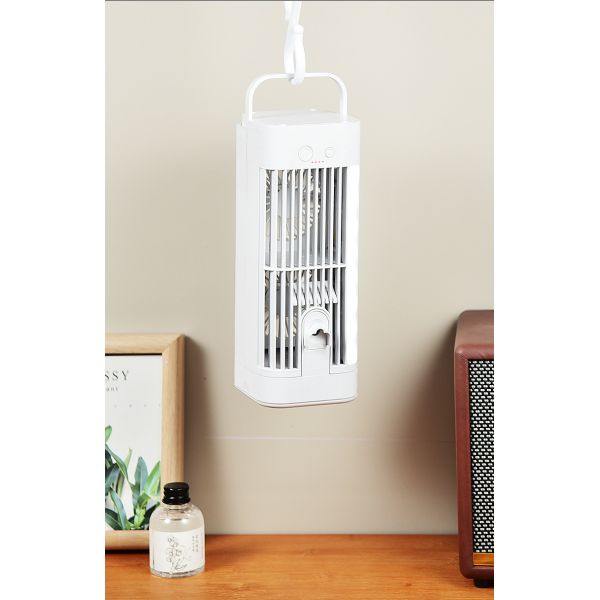 Portable Desktop Cold Air Fan with Night Light and Adjustable Height Box Size 21.2kg