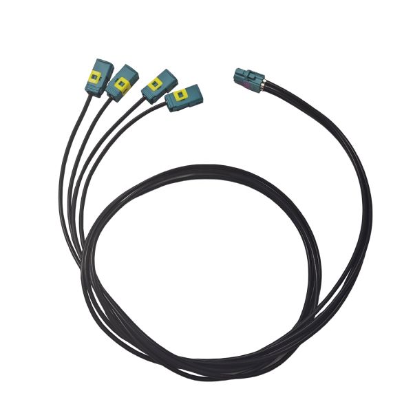 Mini Fakra Female LVDS 4-Pin GPS Fakra -Z Female Automotive Antenna Adapter Cable RF Applications Cable Extension Communication