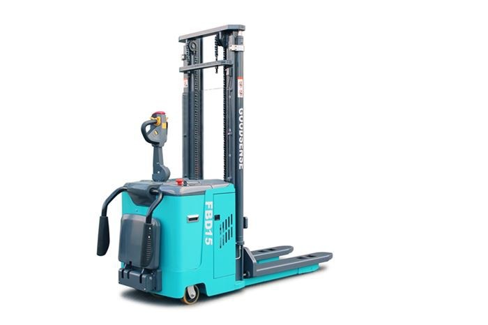 Ride On Pallet Stacker With Robust Mast An Enhanced Chassis And The Toughest Side Handle