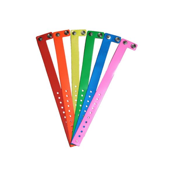 Classic Design Promotional Bracelets And Wristbands Durable Bi - Laminate Materials