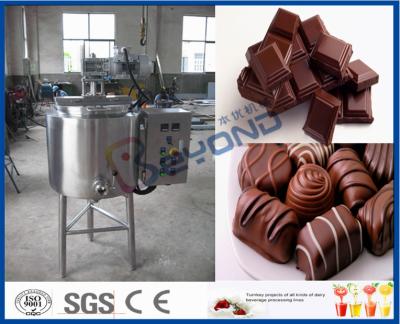 Os tanques de aço inoxidável do ISO 200L 300L para o chocolate que derrete com levantamento abraçam