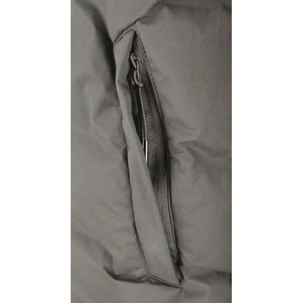 Fashionable Mens Lightweight Padded Jacket Keep Warm Zipper Closure