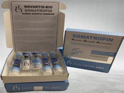 CMYK Printing Somatropin 10x10IU Labels And Boxes With Blister 2mlx10pcs