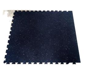 1000X1000X15mm Alfombra de caucho entrelazado Puzzle Edge Alfombra de acondicion
