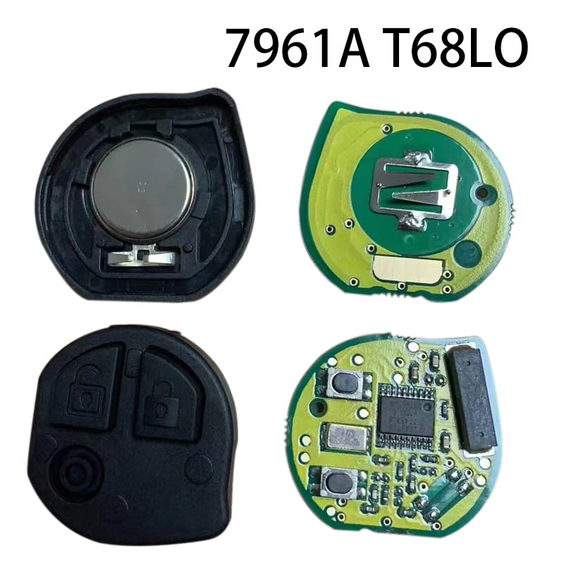 2 Button Suzuki Remote Key 433.92MHZ 46 Chip FSK PCF7961A FCC T68L0 37145-71L20 37145-71L2
