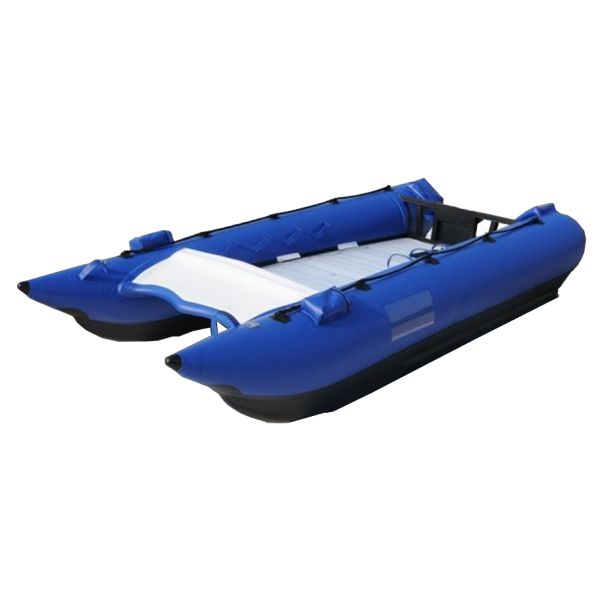 Adult Blue 30HP High Speed Inflatable Boats With Aluminum Floor