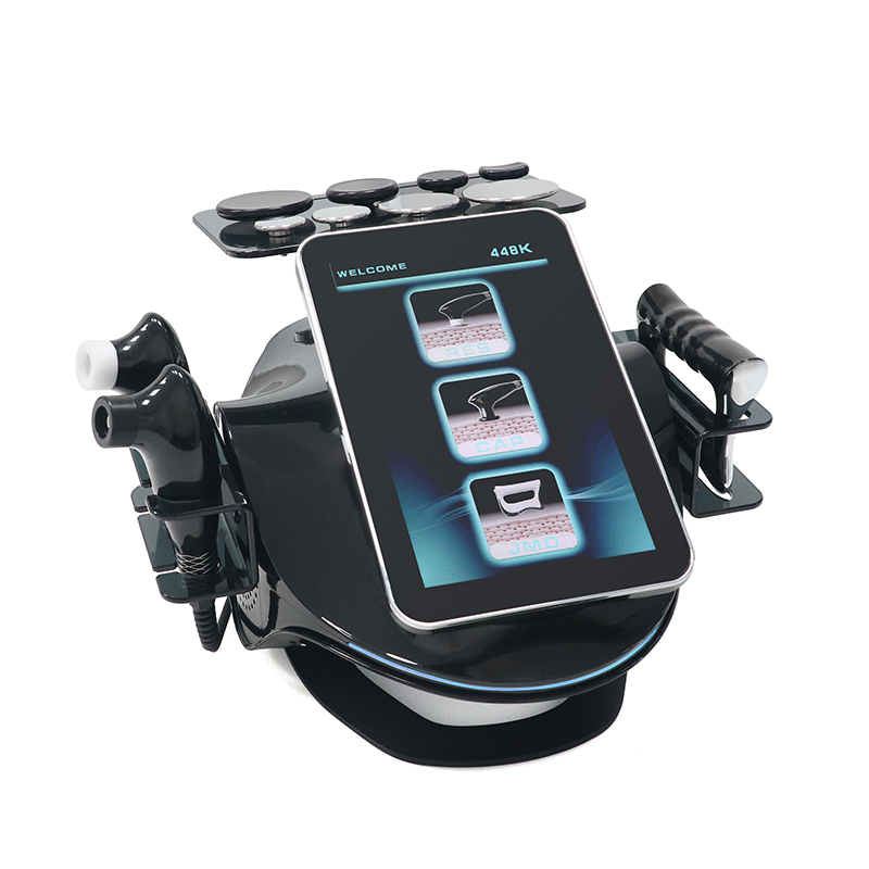 448KHz Tecar RF Collagen Regeneration Machine with 12 Inch Touch Screen and 3 Handles 8 Heads for Skin Renewal