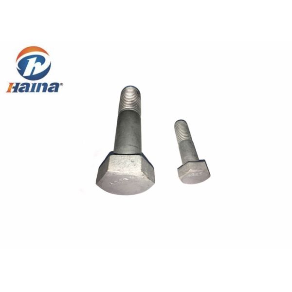 Carbon steel High Strength ASTM A325 Zinc Surface Hex Head Bolts