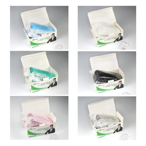 Antibacterial Adult 3 Ply Disposable Face Mask