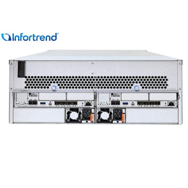 Default DDR4 64GB Up To 256GB Infortrend Storage CS 4000 CS 4060 4U 60bay