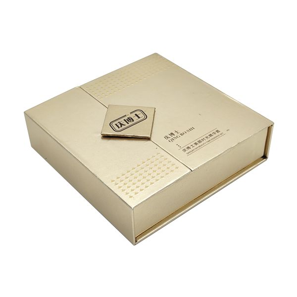 Cuboid Paperboard Custom Gift Box Packaging For Aromatherapy Skincare Essential Oil