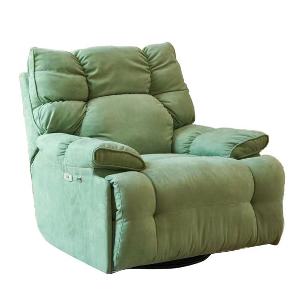 Best Choice Single-seater Fabric Recliner Sofa with Manual Electric Double Option