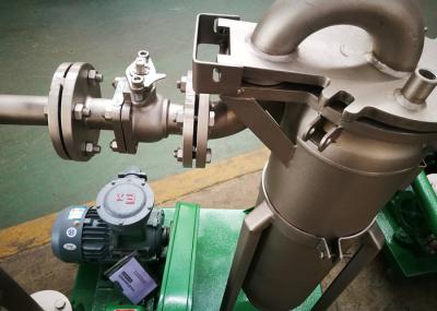 Pressure 0.4 MPA Industrial Bag Filters For Vegetable Oil / Cosmetic