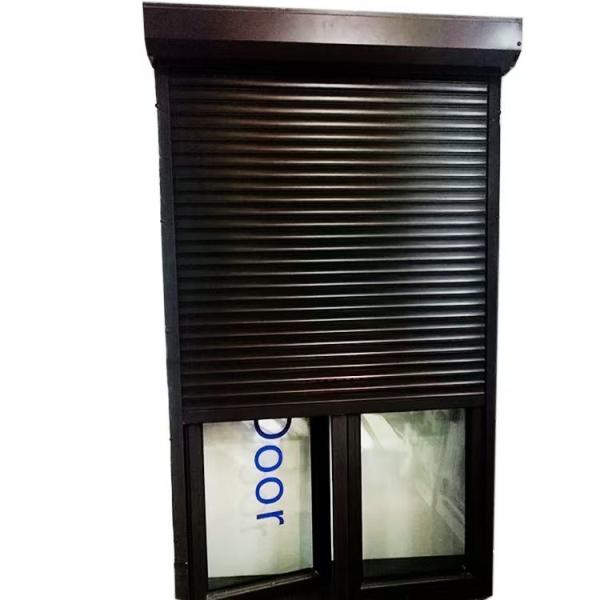 1.2mm outside Motor Aluminum Rolling Shutter  Door Security aluminum roll up counter doors