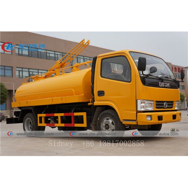 8000 литров Dongfeng 4X2 вакуумируют септическую автоцистерну