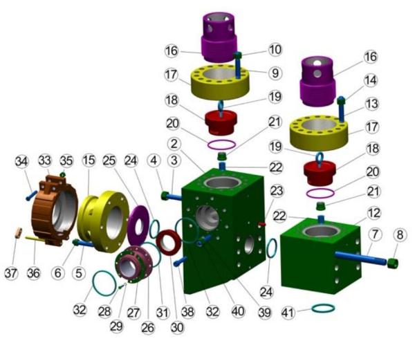LEWCO-W1612, W-2200 Cameron Mud Pump, 14P220 mud pump, 12P160 mud pump, A-850PT A-1100PT, A-1400PT,& A-1700mud pump
