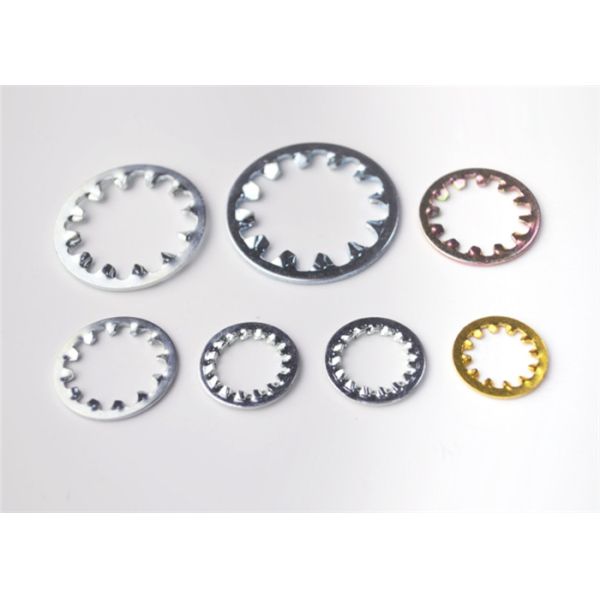 Покрытый цинк стали углерода шайбы запечатывания металла высокой точности плоский подвергая механической обработке