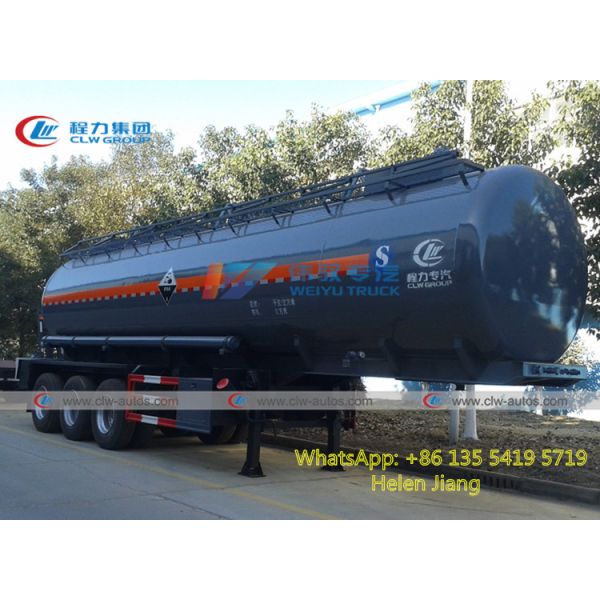 3 цапфа 18000 24000L разбавляет трейлер танка масляной серной кислоты Semi