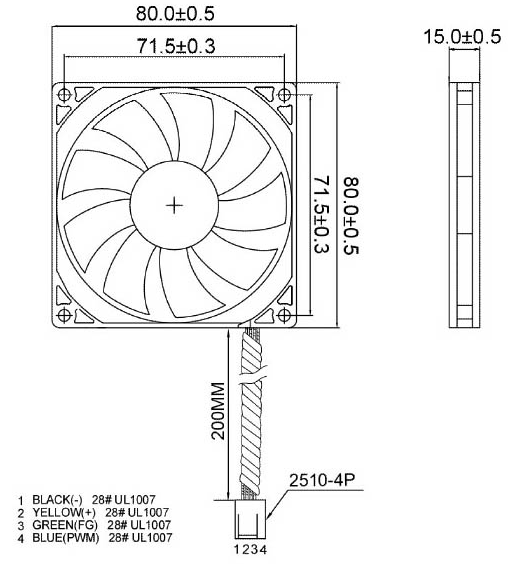 Practical Computer CPU Cooling Fan Multipurpose Fit LGA 1150/1155/1156