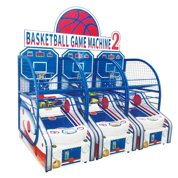 Máquina de jogo louca do tiro do basquetebol da aro para o poder 120W a fichas das crianças