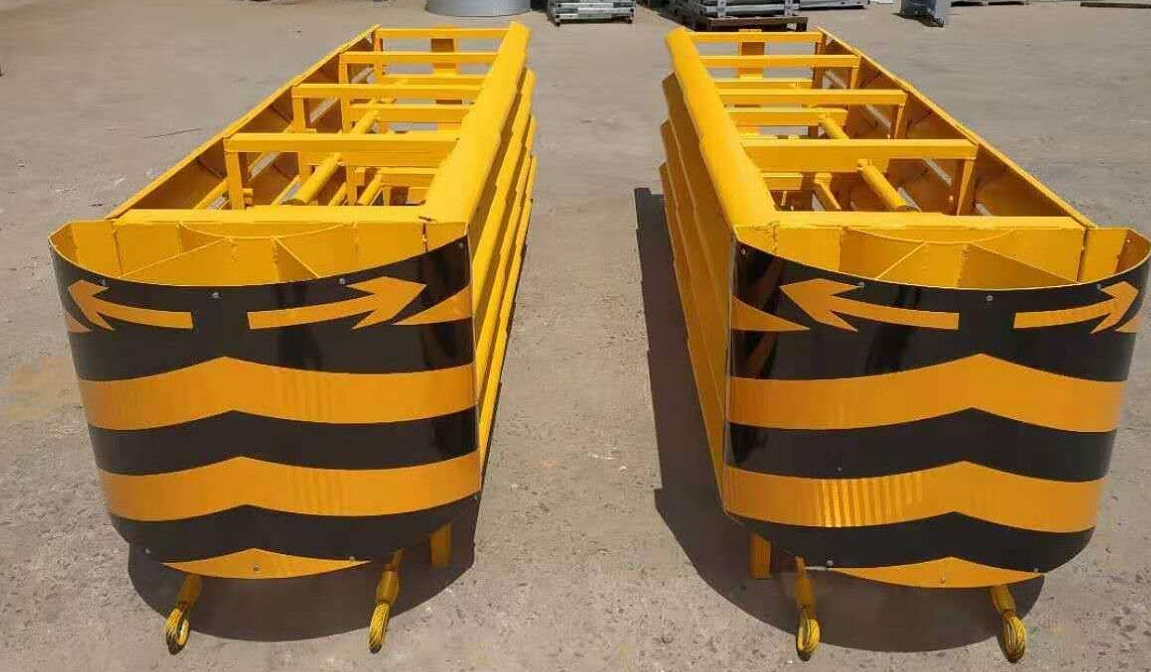 High Speed Anti-Collision Pad Highway Crash Pad with Reflective Warning Tapes –Safety Barrier