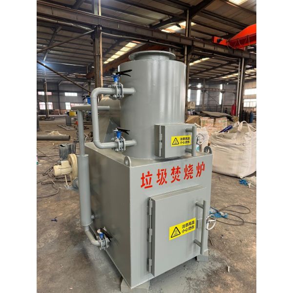 Smokeless Medical Waste Incinerator with 200-300kg/h Capacity, Electric Auto Control (PLC), and 15-25 Years Operational Life