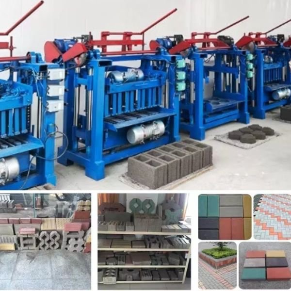 Customization Multi-Functional Blocks Equipment Manual Concrete Block Making Machine