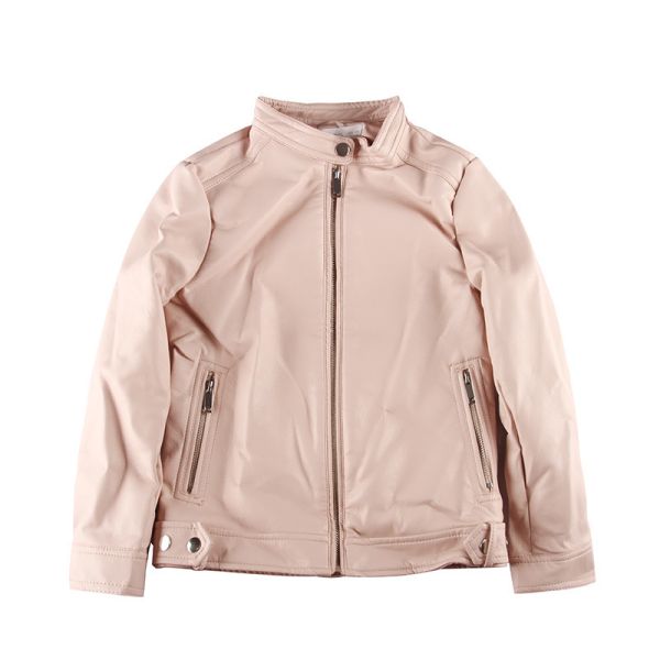 Stockpapa Kid's Jackets Winter Windproof Coat PU Jackets