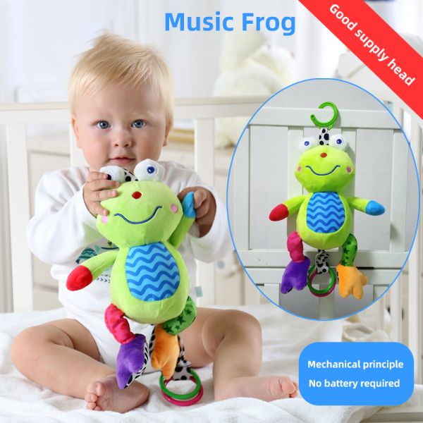 PP Cotton Filling Musical Plush Toys For Infants Height 18cm-34cm