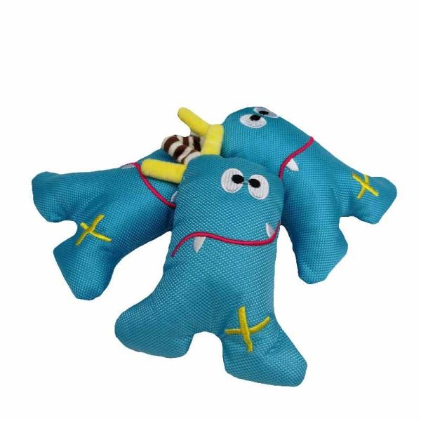 Игрушки плюша любимцев морского чудовища треугольника сини Оксфорда укуса устойчивые