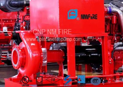 300GPM@110PSI Centrifugal Fire Pump 254 Feet With 42.5KW Max Shaft Power