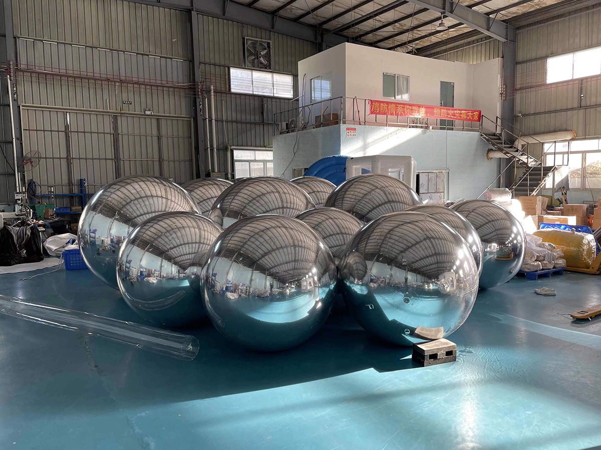 Дешевый гигантский светящийся шар ПВХ надувный отражающий шар /надувный шар зеркальный шар /надувный рождественский зеркальный шар