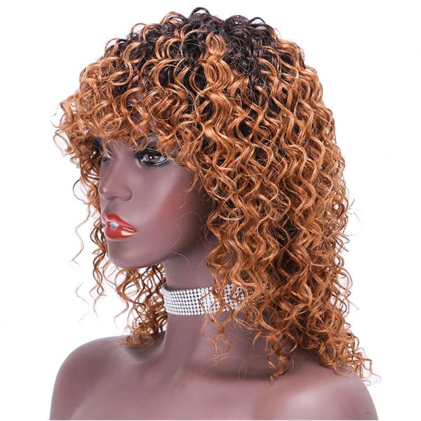 Hot Beauty Short Curly 100% Brazilian Human Hair Pixie Cut Wigs with Average Size