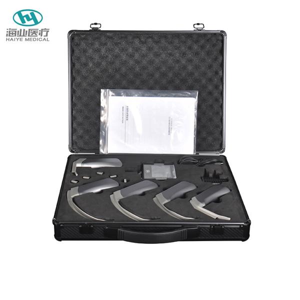 3'' TFT Screen Medical Surgical Endoscope 3.7V Stainless Steel Laryngoscope