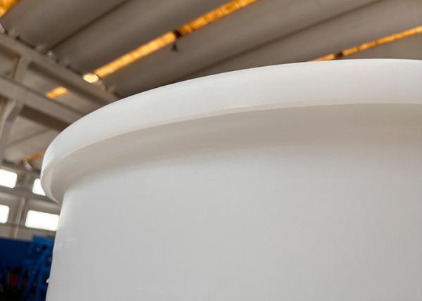 300L Cylindrical LLDPE Chem Tainer Plastic Open Top Tank With Cover For Food And Drug