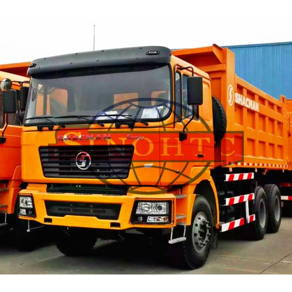 25 - 30 Ton 10 Wheeler Dump Truck SHACMAN F2000 Cabin Model 6x4 Driving Type