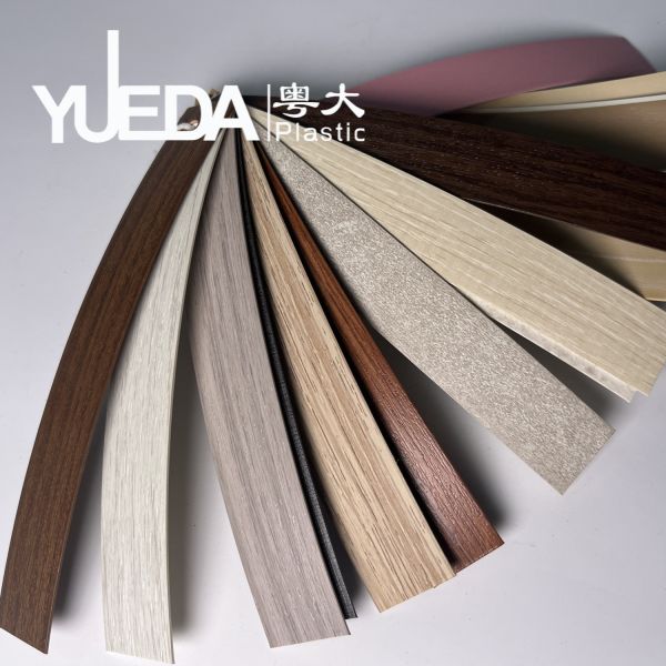 Elegant 2mm Pvc Edge Banding Combined With Unique Tassel Brushed Texture