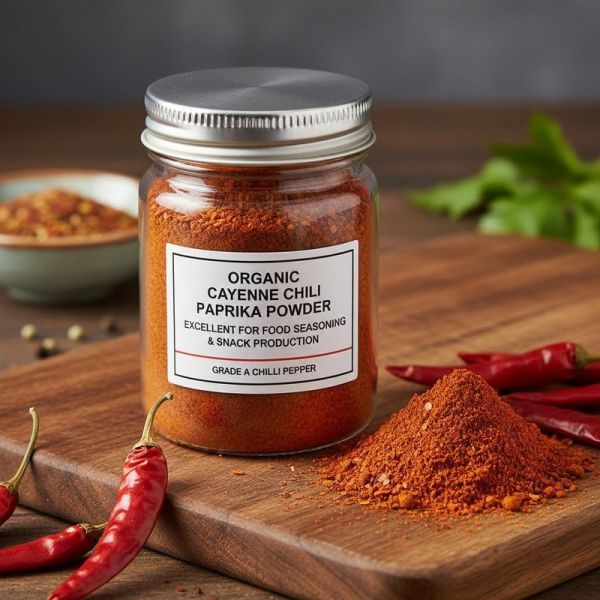60-220 ASTA Chilli Pepper Paprika Powder with 0.3% Impurity Max and Gluten-Free for Food and Industrial Use