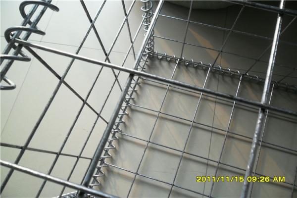 Diameter 2.7mm-4mm PVC Coated Rock Cages For Landscaping