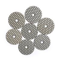 3Inch vetean el cojín de Diamond Polishing Discs Dry Polishing para el piso de mármol