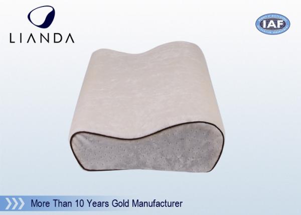 Anti - Mite Memory Foam Leg Pillow , Durable Memory Foam Cervical Pillow