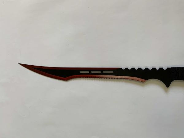 ODM Dragon Teeth Stainless Steel Hunting Knives OEM Outdoor Machete