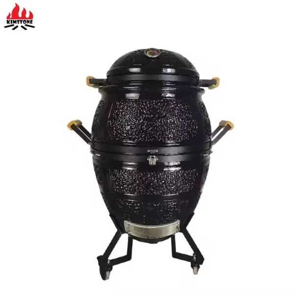 KIMSTONE New Product 21 Inch Tandoor Oven Charcoal Smoker Grill Outdoor Cooking Grill Wide Space High-efficiency Grill